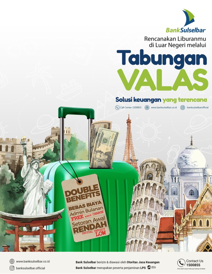 Tabungan/Deposito Valas